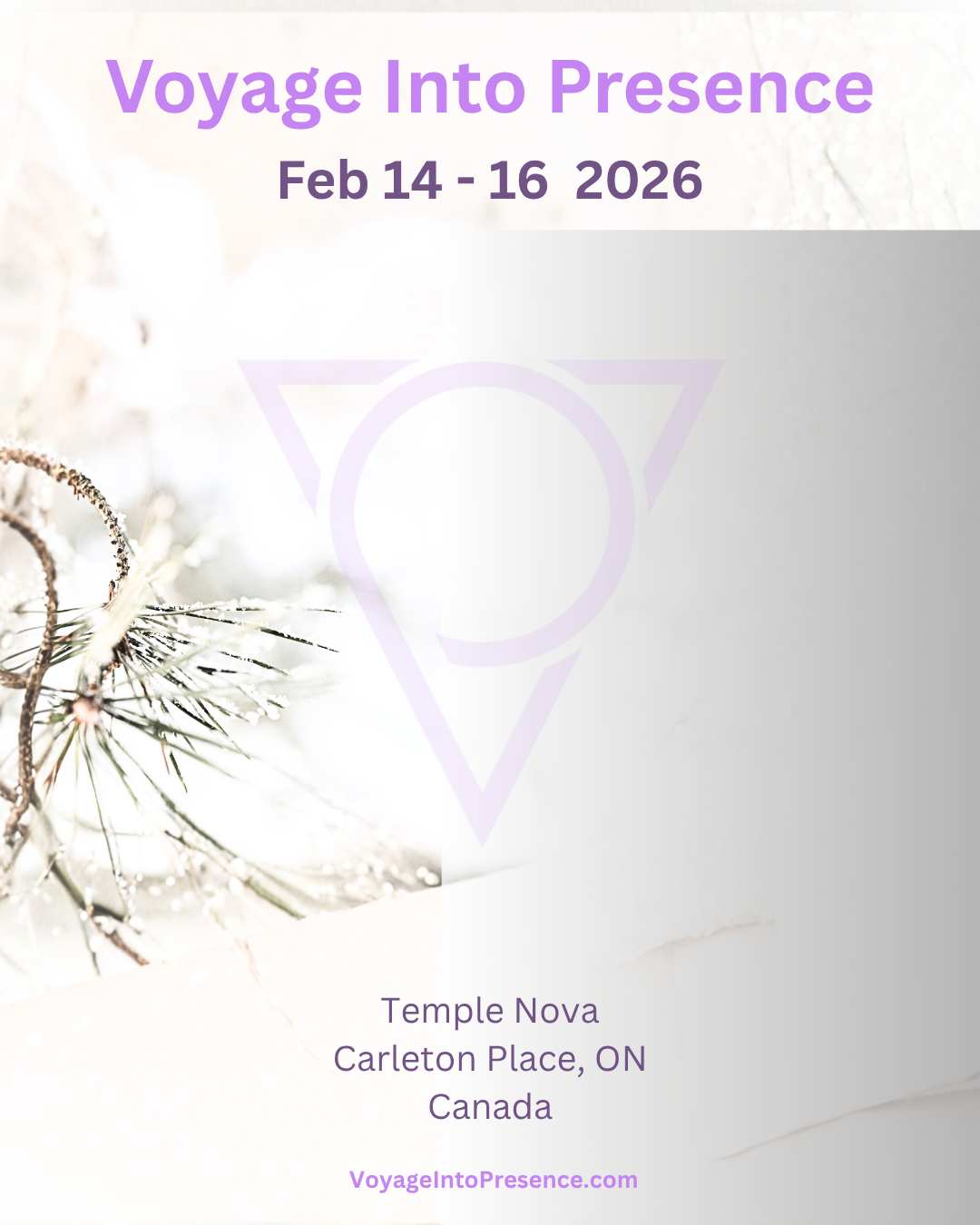 Voyage Into Presence | Ottawa, ON